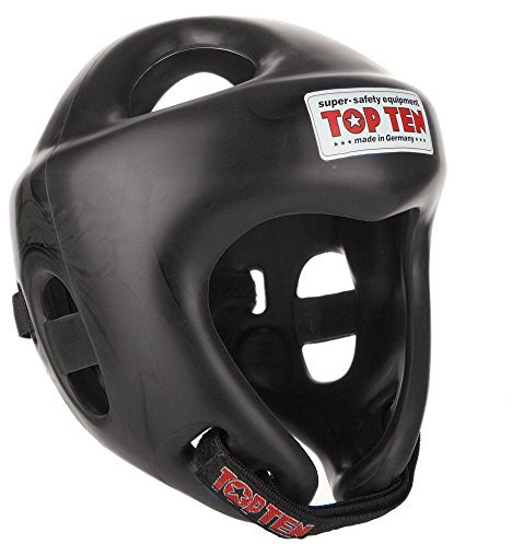 Kopfschutz TOP TEN Competition Fight schwarz M
