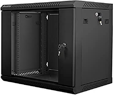 LANBERG WF01-6409-10B étagère 9U Rack monté Sur le mur Noir