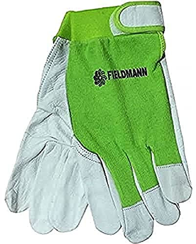 FIELDMANN FZO 5010 Schutzhandschuhe, weiss-grün