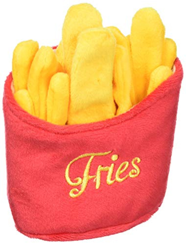 P.L.A.Y. – Pet Lifestyle & You P.L.A.Y American Classic Dog Plush and Squeaker Food Toy Frenchie Fries