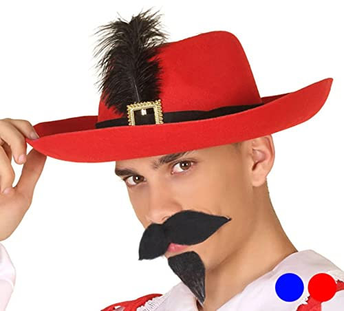 ATOSA sombrero mosquetero rojo hombre adulto