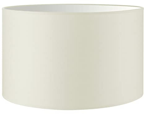 Home Sweet Home Moderner Lampenschirm Bling | Zylinder |35/35/21cm | Beige | Stoff-Lampenschirm aus Baumwolle | für E27 Lampenfassung | RoHS-geprüft | geeignet für Stehleuchte