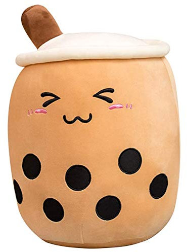 Ourine Bubble Tea Plüschtier Gefüllte Milchtee Soft Doll Tea Cup Kissen Kissen Kinderspielzeug Geburtstagsgeschenk