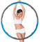 Ultrasport Unisex-Adult Hula Hoop Reifen, Blau/Grau, Ø 100 cm