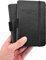 AISBUGUR Notizbuch A6 2 Stück Notizbuch kleine Pocket Notizbücher 9 x 14 cm, Hardcover mit Stifthalter Gummiband Dickes Papier notizblock kleine PU Leder Schwarz