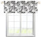 One Lover Totenkopf Blumen Scheibengardine Bistrogardine mit Stangendurchzug Kurzstores Gardinen Modern Küche Gardinen für Wohnzimmer Landhaus Multicolor 137x45cm,2 Stück
