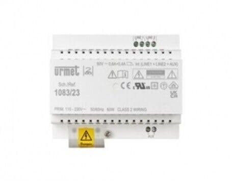 ALIMENTATORE URMET 1083/23 SOSTITUISCE 1083/20A 1083/20 2 VOICE