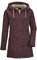 G.I.G.A. DX Damen Strickfleeceparka/Fleecejacke mit Kapuze GW 54 WMN KNTFLC PRK, tiefrot, 46, 37640-000