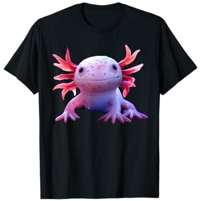 Axolotl Kleiner Querzahnmolch Schwanzlurch Süßer Axolotl T-Shirt