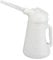 Folpus Bidon D'huile avec Bec Verseur, Bidon Distributeur, Durable, Récipient de Mesure D'huile de Fuite avec Couvercle pour Liquides de Véhicule, 2L