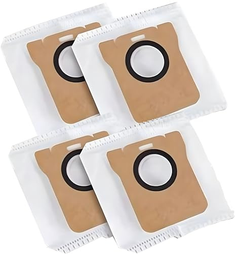 4x Staubsaugerbeutel kompatibel mit Xiaomi X10+, Dreame L10s