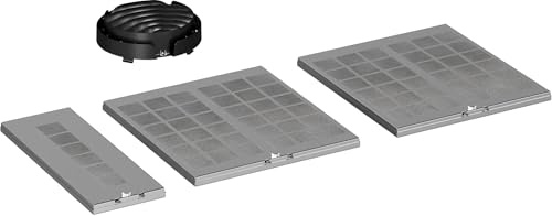 Siemens Long Life Umluftset LZ11BKR11 | Sehr gute Geruchsreduzierung, Für Umluftbetrieb, Mehrfach regenerierbarer Long Life Geruchsfilter, Passend für Schrägessen