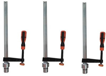 PMC-DESIGN Lot de 3 serre-joints pour table de soudage D28 300 x 80 mm