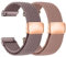 chinbersky Nylon Intrecciato Cinturino 20mm con Chiusura Magnetica, Cinturino Smartwatch 20mm Elasticizzato per Samsung Galaxy Watch 7/6/5/4/FE/5 Pro/6&4 Classic/Active 2/Amazfit gts 4 3 2