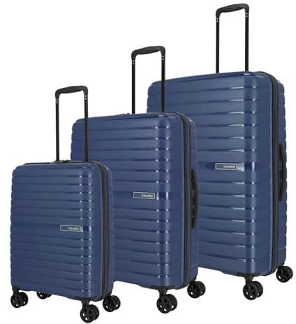 Travelite Trient 4W Trolley L/M/S Blue