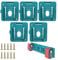 5 Pack Battery Holder Compatible with Makita Battery Holder 18V Battery Mount Compatible with Bl1860 Bl1850 Bl1840 Bl1830