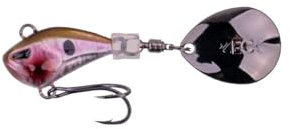 ZECK - Mini Jig Spinner, Spin-Jig, Bleikopfspinner, Kunstköder, Angelköder - Mini Rogue Runner | 7 g - Holo Trout