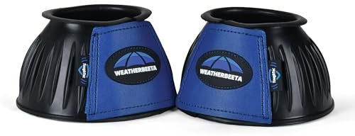 Weatherbeeta 2025 Tough - Tec Prime Rubber Bell Boots 1027522 - Black/Royal Blue