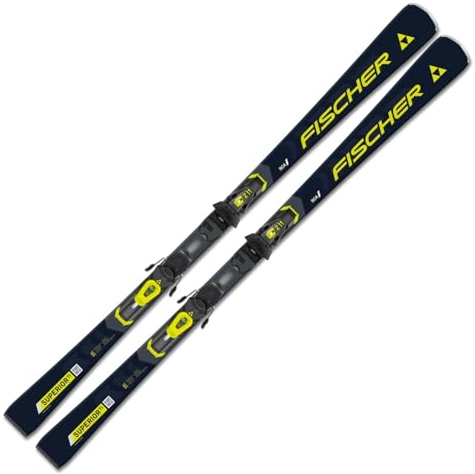 Ski Alpinski Carvingski - Fischer RC4 Superior TI AR - On-Piste-Rocker - inkl. Bindung RC4 Z11 Z3-11 - für fortgeschrittene und Gute Fahrer - Carvingski für präparierte Piste