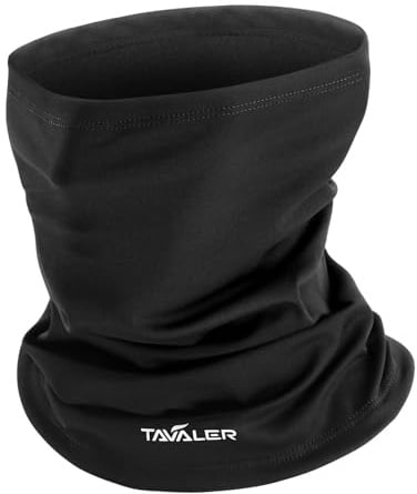 Tavaler Schlauchschal Herren/Damen Winter, Multifunktionstuch Winddicht Halswärmer, Elastisch und Atmungsaktiv Halstuch Herren, Loop Schal für Fahrrad, Motorrad, Skifahren