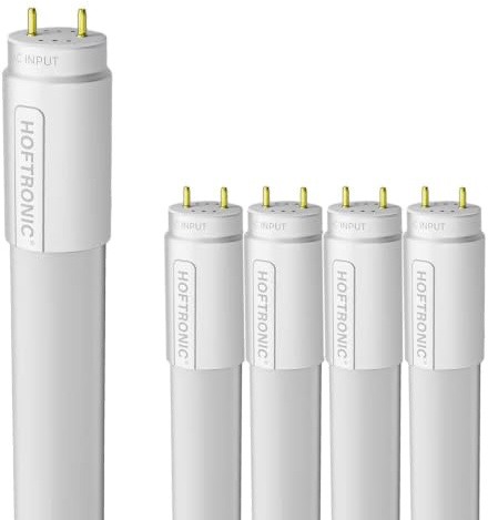 HOFTRONIC - 5er Set LED Röhre 150cm - 24 Watt 2640 Lumen (110lm/W) - T8 G13 - LED Leuchtstoffröhre Flimmerfrei - Neutralweiß 4000K - Tube Neonröhre - Inkl. Starter