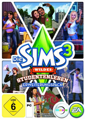 Die Sims 3: Wildes Studentenleben Erweiterungspack [PC/Mac Online Code]