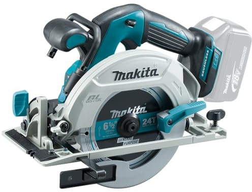 Makita DHS680ZJ Sega Circolare Legno 18V 165 mm BL Valigetta Makpac (Solo corpo)