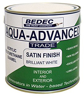 Bedec Aqua Advanced SATIN-Black-1 Litre