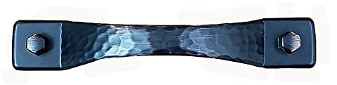 Wild West Hardware Rustikale gehämmerte Schubladengriff, geölte Bronze