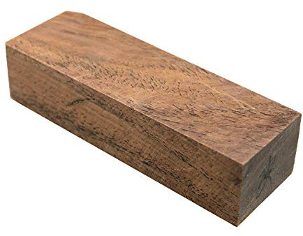 Selectable Wood Turning Blanks, Knife Scales,Handles,Woodworking Project Kits (127mmx30mmx20mm, Conbretum imberbe)
