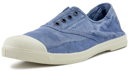 Natural World Eco Mujer | 102E Old Lavanda | Zapatillas Verano | Hecho en España (Celeste, 40)