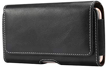 Aopan Funda de Cuero Cinturón Piel Bolsa y Cierre Magnético para Samsung S10 A20e Nokia 2.2 4.2 Cubot J3 J5 J7 OUKITEL C11 C16 Pro UMIDIGI