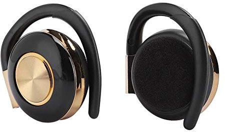 Bilaterale Bluetooth Kopfhörer, Freisprech Headset zur drahtlosen Geräuschunterdrückung, Zweikanal Stereo Kopfhörer, 20 m Funkreichweite, Ohrhörer für Musik, Telefon