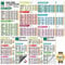 Instant Pot Cheat Sheet Magnet Set Accessoires Guide de référence rapide – Livre de recettes de cuisine saine et pratique