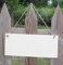Unlackiertes Holzschild, blanko, zum Aufhängen, Holzschild, Bastelarbeiten, Holz, für Heimwerker, Tür, Wanddekoration, Urlaubsdekoration, 10 x 20 cm, 4 Stück