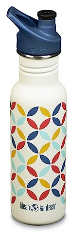 Klean Kanteen Classic Narrow Gourde rétro à pois 532 ml