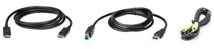 ATEN 2M USB DisplayPort KVM Cable Kit, 2L-7D02UDPX3
