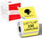 Phomemo M110 M120 M200 M220 M221 Label Maker Tape für Preis, Name, Adresse, Logo, Barcode, 40mm*30mm, Gelb (1 Rolle)