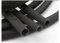 Guaina In Fibra Di Vetro Intrecciata 600 Gradi C Guaina In Fibra Di Vetro For Tubi In Fibra Di Vetro Ad Alta Temperatura, For Guaine For Cavi For Tubi Fai Da Te 1 Pz ( Color : Black , Size : 20 mm x 1