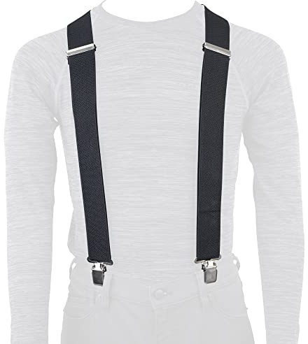 Oxford Riggers Classic Heavy Duty Motorcycle Braces, Black