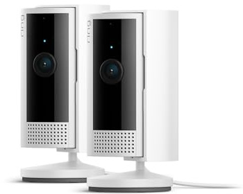 Ring Innenkamera (Indoor Camera 2. Gen.) | Überwachungskamera für den Innenbereich | 1080p-HD-Video, Privatsphäre-Sichtschutz, WLAN, ideal für Haustiere, zur Selbstinstallation | 2 Sicherheitskameras