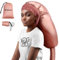 Haartrockenhaube Aufsatz – Extra Große Verbesserte Haube für Föhn Verstellbare, Weiche Trockenhaube, Einfach zu Benutzen für Naturlocken, Texturiertes Haar, Schnelles Styling & Trocknen(Roségold)