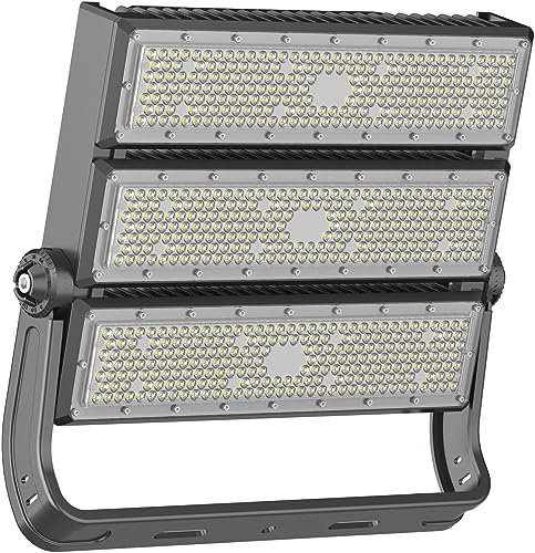 as – Schwabe Energyline XL LED Strahler 600 W, 84000 Lumen - Baustellenbeleuchtung - Baustellenfluter für Außenbereiche - schlagfest IK08-4000 K - Baustrahler wasserdicht IP66, 46212