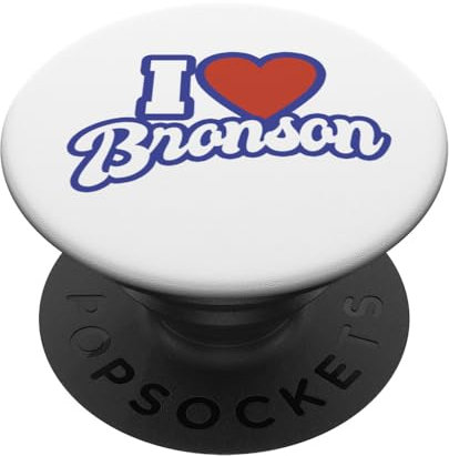 Ich liebe Bronson PopSockets mit austauschbarem PopGrip