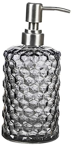 FRCOLOR 1pièce Bouteilles Verre pour Lotion Shampoing Et Gel Réutilisables Pratiques Et Portables Fumé