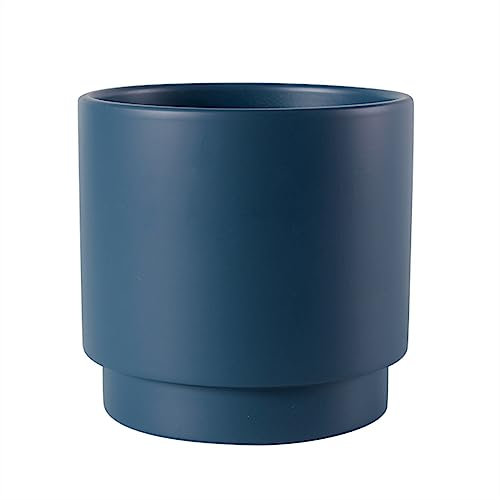 Pot de Fleur Pots de Plantes Pots de Fleurs cylindriques Pots de Plantes succulentes Plantes Vertes Petites jardinières en céramique Plantes d'intérieur, Plantes succulentes, Fleurs (15 L)