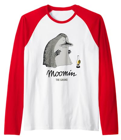 Mumin The Groke mit Lampe Raglan