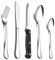 Herogo Cutlery Set with Steak Knives, 30 Pieces Stainless Steel Flatware Cutlery Set for 6 People, Rounded Handle Silverware Include Knife, Fork and Spoon, Mirror Finish & Smooth Edge, Dishwasher Safe