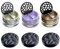 Lensbix 3 Pack pur Kontaktlinsenbehälter. 3 für 2 Die Innovative Aufbewahrung & Pflege. Geometric B