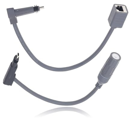für Cable SPX Stecker auf RJ45 Adapter für Gen 2 Parabolantennen und Router. Zubehör, Ethernet Adapter, Wasserdicht, 1200 Mbit/s